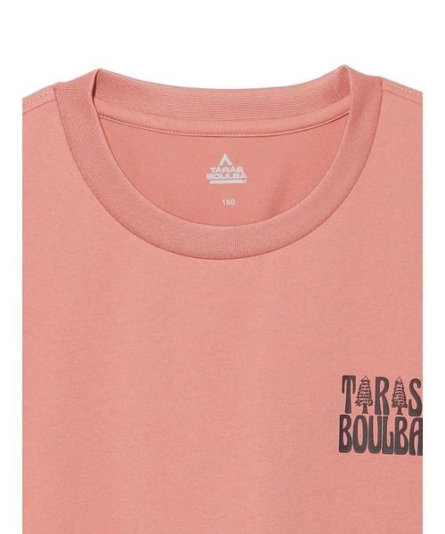 TARAS BOULBA(タラスブルバ)/ジュニア PE天竺プリントTシャツ（ロゴ背景）/img04