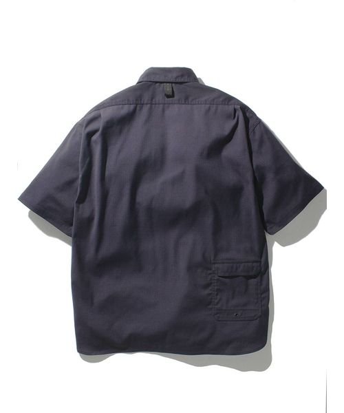 TARAS BOULBA(タラスブルバ)/ドライミックスリップストップ ハーフスリーブシャツジャケット/img02