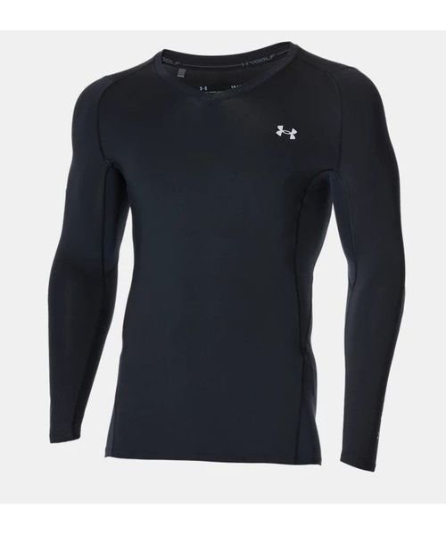 UNDER ARMOUR(アンダーアーマー)/UA HEATGEAR FITTED LONG SLEEVE V－NECK/img01