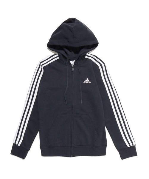 adidas(adidas)/エッセンシャルズ 3ストライプス フルジップ パーカー / W ESSENTIALS 3STRIPES FULL－ZIP SWEAT HOODIE/img01