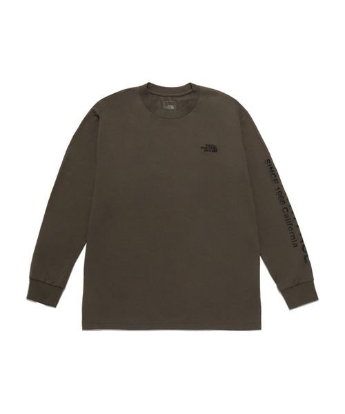 THE NORTH FACE(ザノースフェイス)/L/S MESSAGE LOGO TEE (LSメッセージロゴティー)/img01