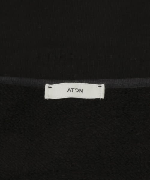 URBAN RESEARCH(アーバンリサーチ)/ATON　ZEROTSURIURAKE HIGH NECK SWEAT SHIRTS/img12