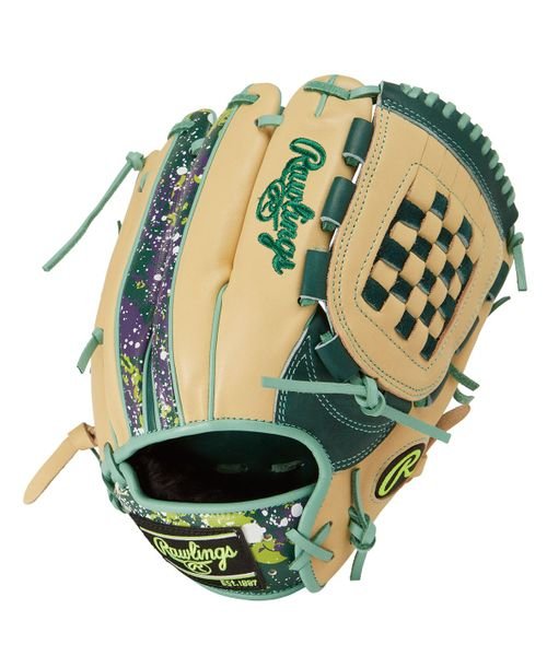 Rawlings(ローリングス)/軟式 HOH BLIZZARD ＆ WIZARD #01（エイチオーエイチブリザードアンドウィザード）N54MG－ダークグリーン/img01