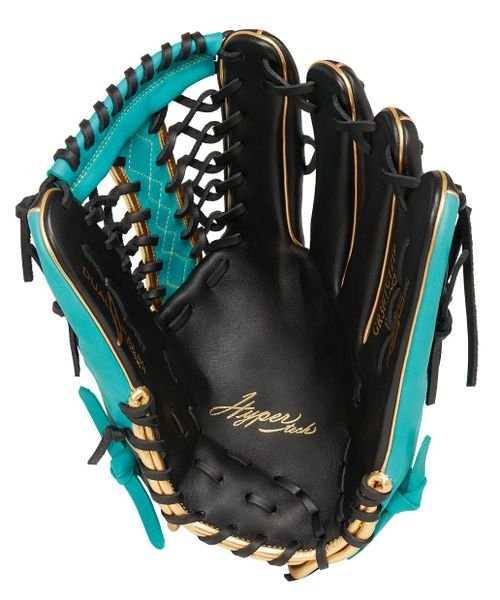 Rawlings(ローリングス)/【左投用】軟式 HYPER TECH COLOR SYNC（ハイパーテックカラーシンク）Y719－ブラック/Mグリーン（ハイパーテックカラーシンク）/img02