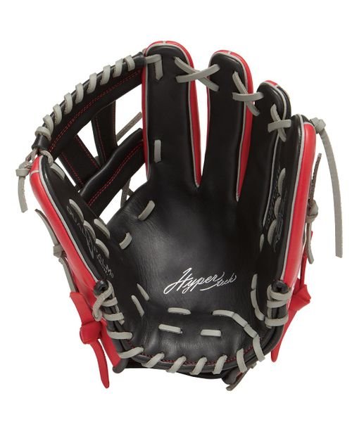 Rawlings(ローリングス)/【左投用】ソフト HYPER TECH R2G COLORS（ハイパーテックアールツージーカラーズ）565W－ブラック/スカーレット/img02