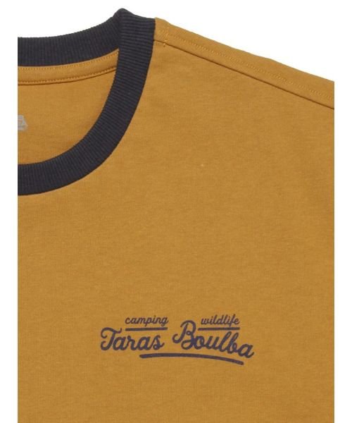 TARAS BOULBA(タラスブルバ)/ヘビーコットン プリントＴシャツ(ワッペン）/img02