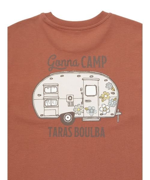 TARAS BOULBA(タラスブルバ)/レディース ヘビーコットン プリントＴシャツ（キャンピングカー）/img07