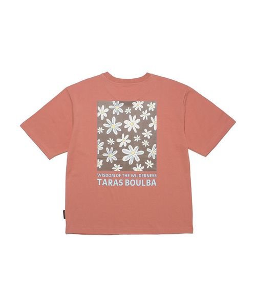 TARAS BOULBA(タラスブルバ)/レディース コットン天竺 プリントＴシャツ（フラワー）/img01