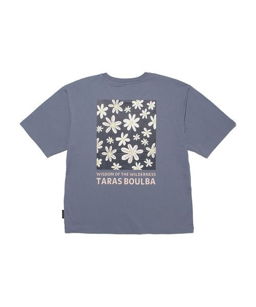 TARAS BOULBA(タラスブルバ)/レディース コットン天竺 プリントＴシャツ（フラワー）/img01