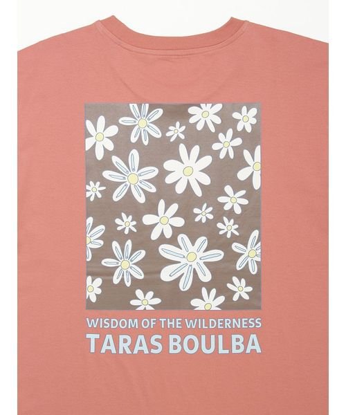 TARAS BOULBA(タラスブルバ)/レディース コットン天竺 プリントＴシャツ（フラワー）/img07