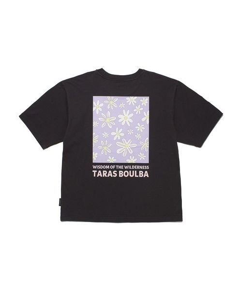 TARAS BOULBA(タラスブルバ)/レディース コットン天竺 プリントＴシャツ（フラワー）/img01