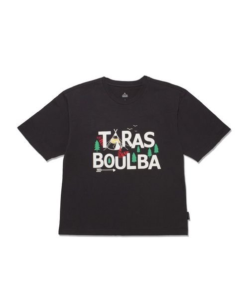 TARAS BOULBA(タラスブルバ)/レディース コットン天竺 プリントＴシャツ（ロゴ）/img01