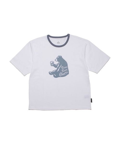 TARAS BOULBA(タラスブルバ)/レディース コットン天竺 プリントＴシャツ（クマ）/img01