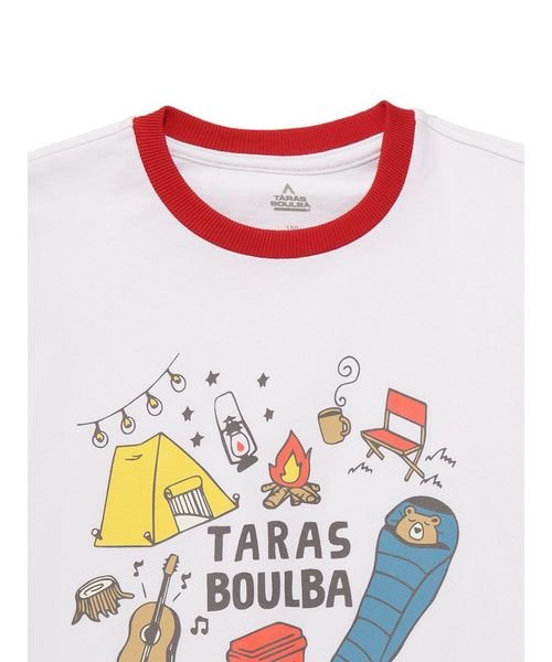 TARAS BOULBA(タラスブルバ)/ジュニア ヘビーコットン プリントTシャツ（キャンプクマ）/img03