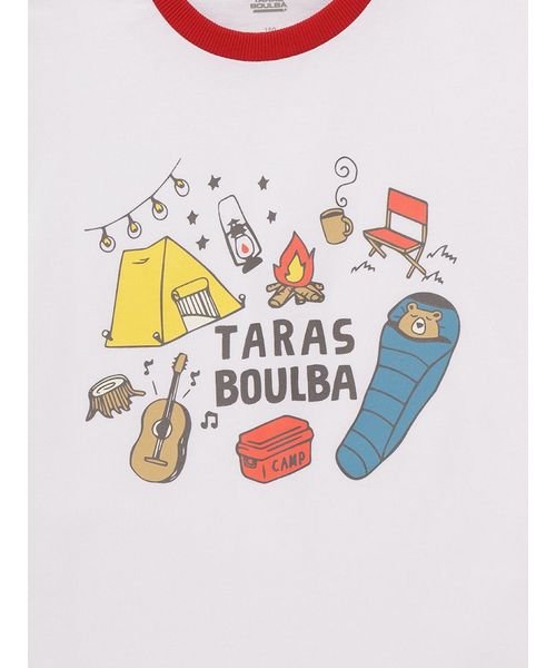 TARAS BOULBA(タラスブルバ)/ジュニア ヘビーコットン プリントTシャツ（キャンプクマ）/img06