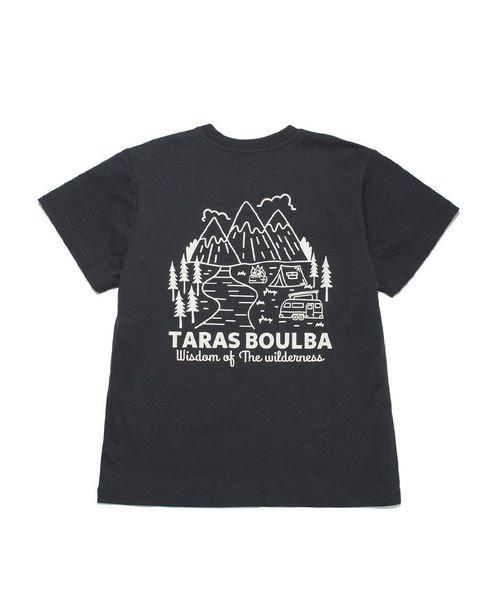 TARAS BOULBA(タラスブルバ)/ジュニア PE天竺 プリントＴシャツ（キャンプ風景）/img01