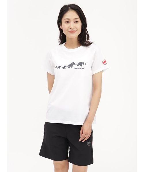 MAMMUT(マムート)/QD Logo Print T－Shirt AF Women/img03
