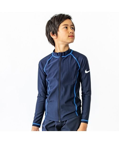 NIKE(NIKE)/ナイキSS23BOYSロングスリーブF/ZUVラッシュガード/img01