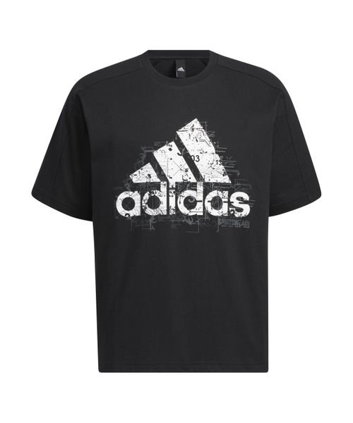 Adidas(アディダス)/City Escape Loose Fit Badge of Sport Graphic T－Shirt/img01