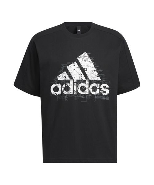 Adidas(アディダス)/City Escape Loose Fit Badge of Sport Graphic T－Shirt/img02