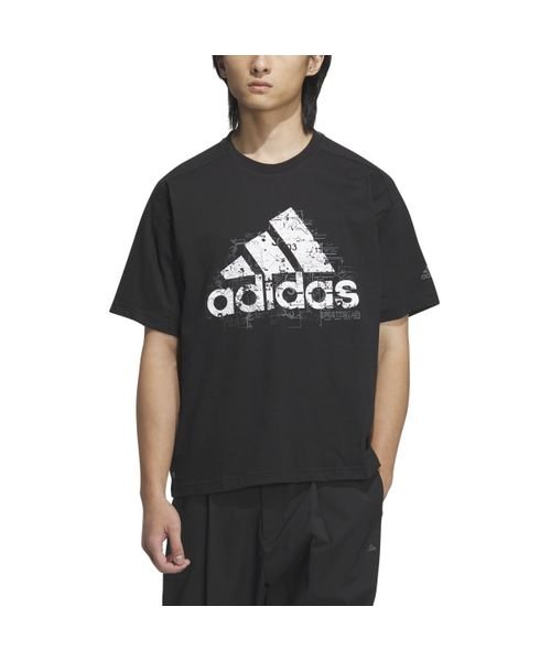 Adidas(アディダス)/City Escape Loose Fit Badge of Sport Graphic T－Shirt/img04