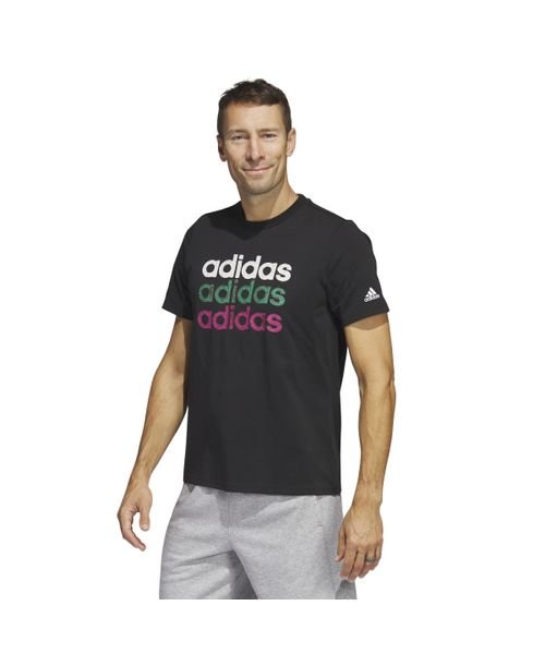 adidas(adidas)/Multi Linear Sportswear Graphic T－Shirt (Short Sleeve)/img03