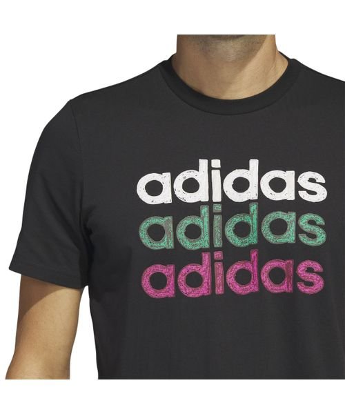 adidas(adidas)/Multi Linear Sportswear Graphic T－Shirt (Short Sleeve)/img07