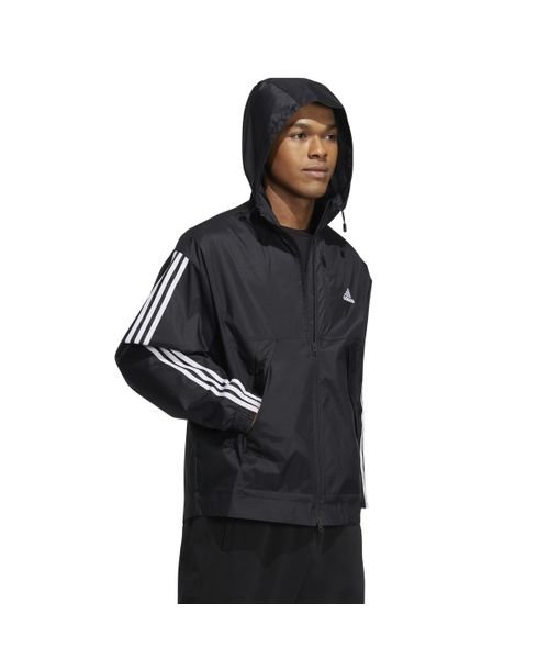 adidas(adidas)/3－Stripes Loose Fit Hooded Woven Jacket (Gender Free)/img06