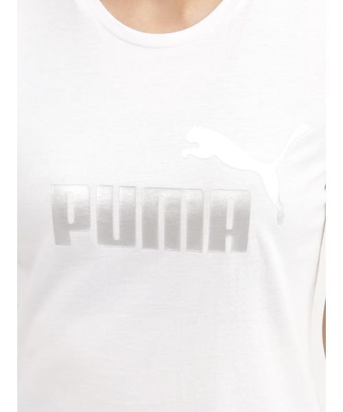 PUMA(PUMA)/ESS+ METALLIC LOGO Tシャツ/img08