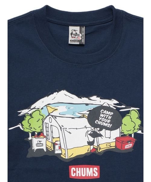CHUMS(チャムス)/LAKESIDE CAMP T－SHIRT (レイクサイド キャンプ Tシャツ)/img03
