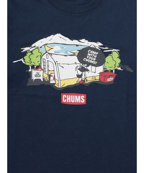 CHUMS(チャムス)/LAKESIDE CAMP T－SHIRT (レイクサイド キャンプ Tシャツ)/img07