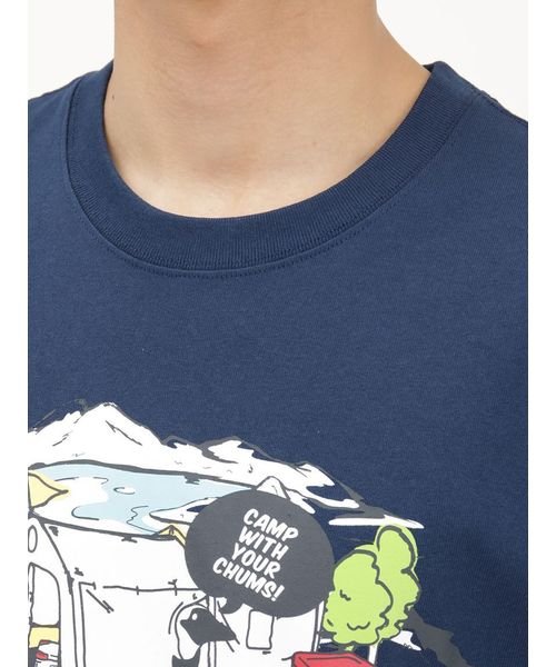 CHUMS(チャムス)/LAKESIDE CAMP T－SHIRT (レイクサイド キャンプ Tシャツ)/img05