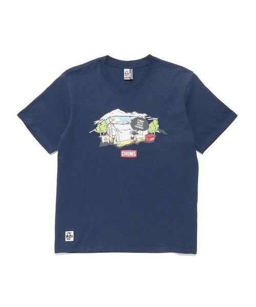 CHUMS(チャムス)/LAKESIDE CAMP T－SHIRT (レイクサイド キャンプ Tシャツ)/img01