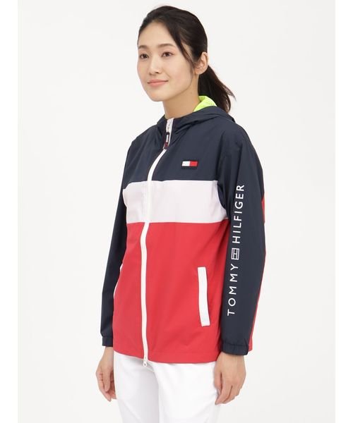 TOMMY HILFIGER GOLF(トミーヒルフィガーゴルフ)/トミー ヒルフィガー ゴルフ レディース サイドオープン ウィンドジャケット/img03