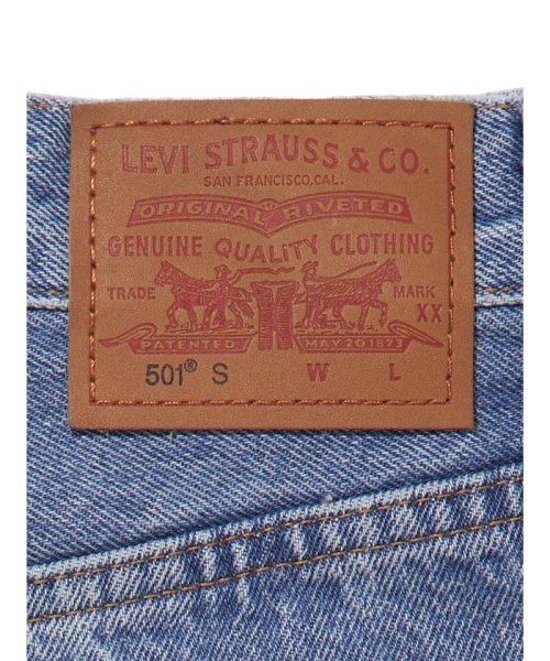 Levi's(リーバイス)/501(R) SKINNY ミディアムインディゴ DESTRUCTED/img12