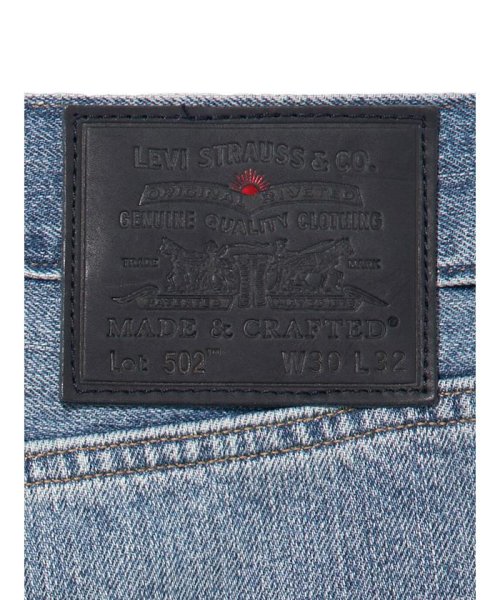 Levi's(リーバイス)/LEVI'S(R) MADE&CRAFTED(R) 502（TM） テーパードジーンズ FRANCISCO MOJ インディゴ DESTRUCTED/img12