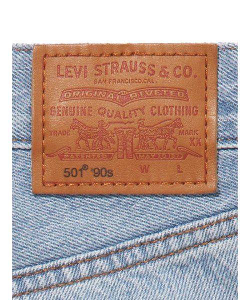 Levi's(リーバイス)/501(R)'90S ライトインディゴ DESTRUCTED/img12