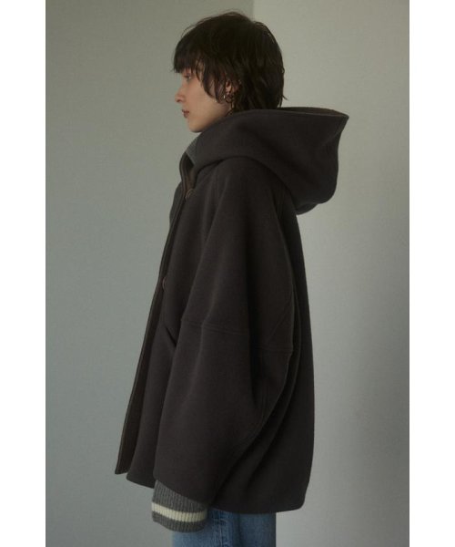 BLACK BY MOUSSY(ブラックバイマウジー)/hood wool coat/img12