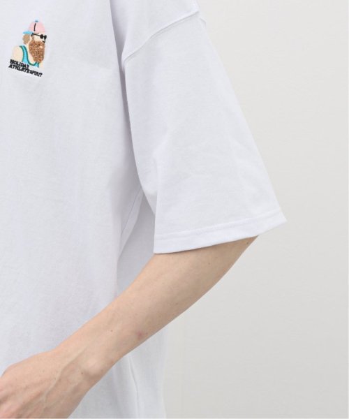 B.C STOCK(ベーセーストック)/《追加》RUNNING MOJYA刺繍半袖Tシャツ/img10