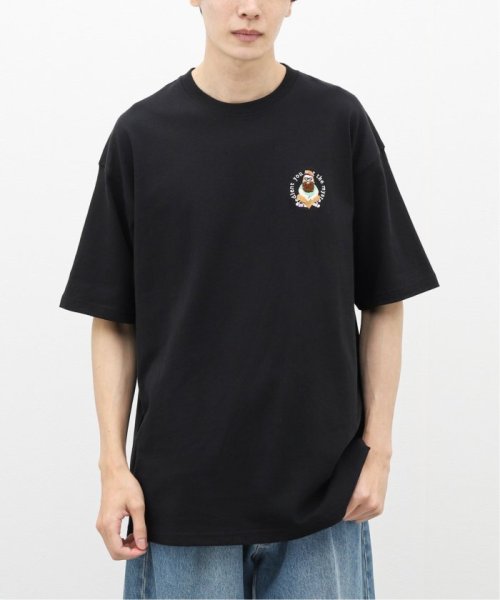 B.C STOCK(ベーセーストック)/SMILE MOJYA刺繍半袖Tシャツ/img02