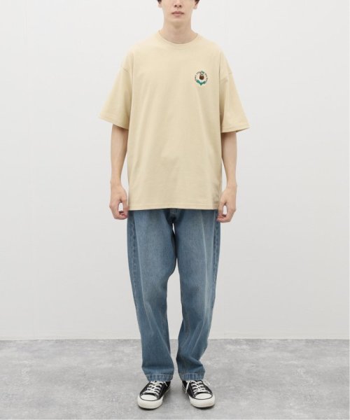 B.C STOCK(ベーセーストック)/SMILE MOJYA刺繍半袖Tシャツ/img04