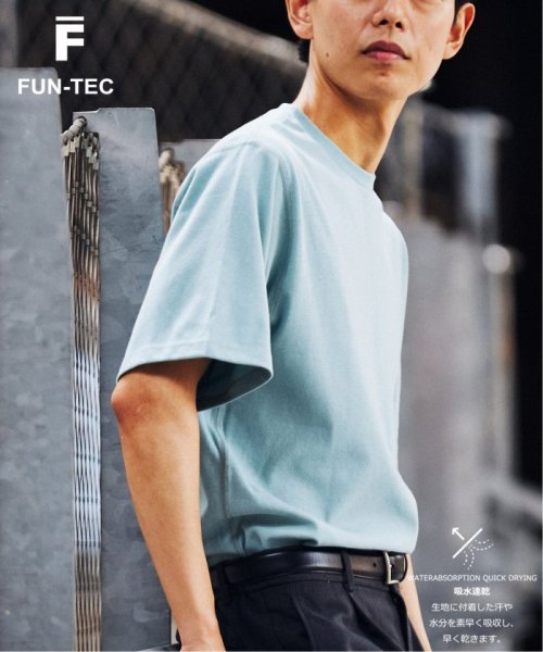 B.C STOCK(ベーセーストック)/”吸水速乾”【FUN－TEC/ファンテック】HONEYCOMB MESH Tシャツ/img05