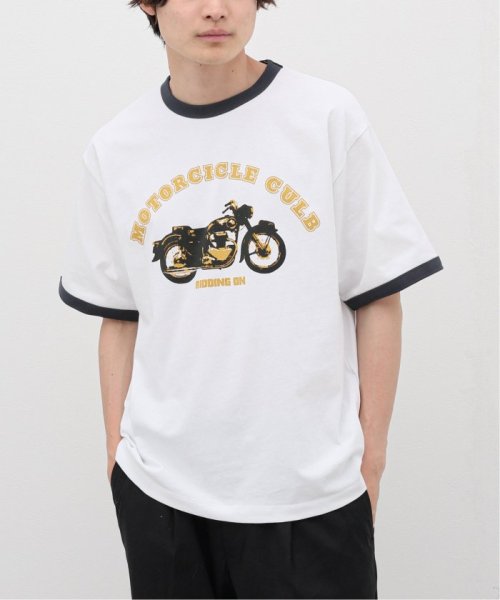 B.C STOCK(ベーセーストック)/リンガーTシャツ bike/img02