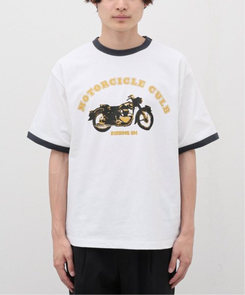 B.C STOCK(ベーセーストック)/リンガーTシャツ bike/img04