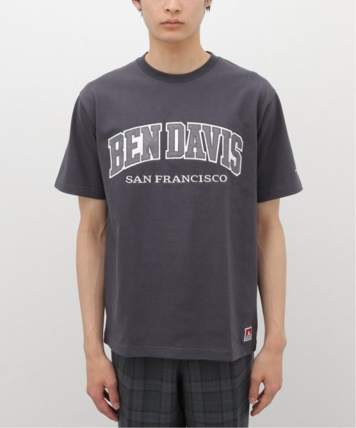 B.C STOCK(ベーセーストック)/【BEN DAVIS / ベンデイビス】別注 カレッジロゴ半袖Tシャツ/img02