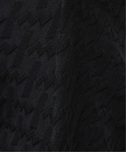 B.C STOCK(ベーセーストック)/リネンライク ジャガード半袖ニットTシャツ/img12