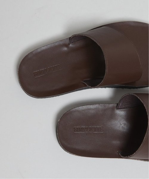 B.C STOCK(ベーセーストック)/LEATHER SLIDER SANDALS/img02