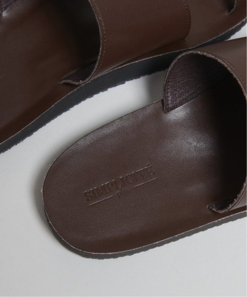 B.C STOCK(ベーセーストック)/LEATHER SLIDER SANDALS/img03