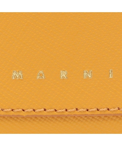 MARNI(マルニ)/マルニ 二つ折り財布 トランク ミニ財布 オレンジ メンズ MARNI PFMOQ14U07 LV520 Z645Y/img06