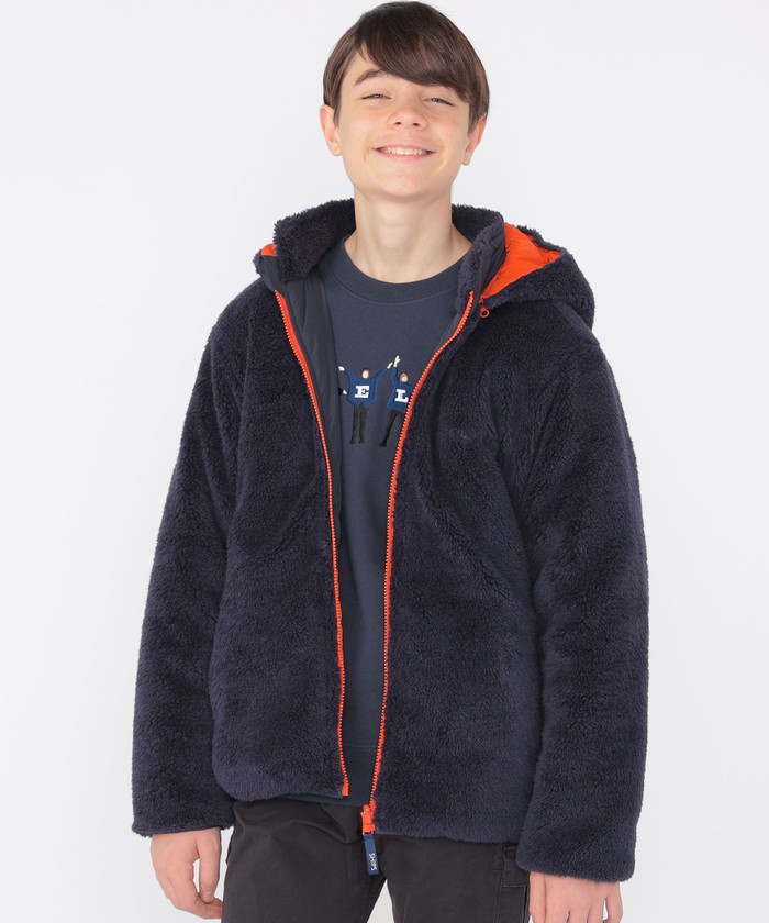 SHIPS KIDS:145~160cm /〈撥水/手洗い可能〉ボーイズ ボア